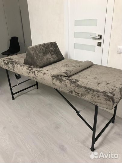 Чехол на кушетку, подушки под ноги и поясницу