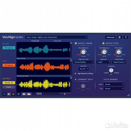 Revoice pro, Daw, vocalign, decapitator, echo boys