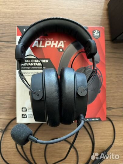 Игровые наушники hyperx cloud alpha S