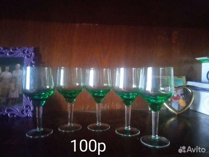 Фужеры, стаканы, графины