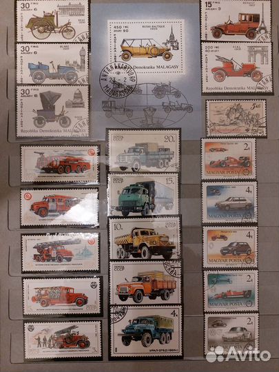 Продаю 5 альбомов. Почтовые марки