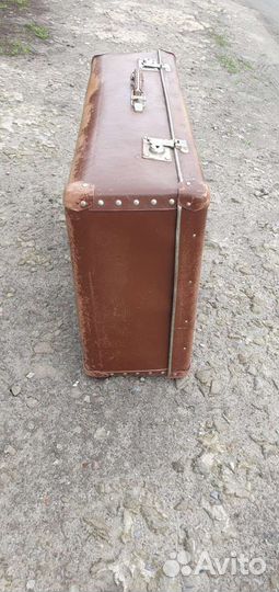 Чемодан СССР ретро (Чемодан фибровый)