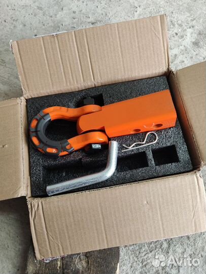 Серьга фаркопа под квадрат