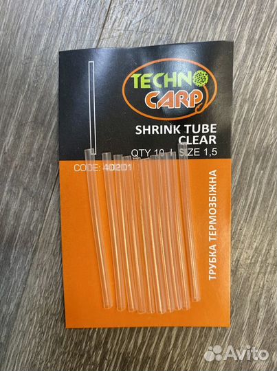 Термоусадочная трубка Технокарп для поводков