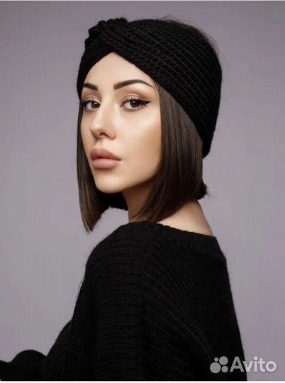 Повязки на голову, шапки, перчатки женские новые