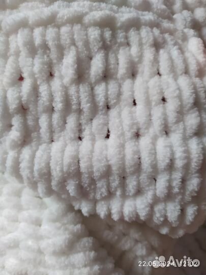 Плед детский плюшевый