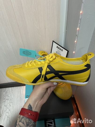 Onitsuka tiger Mexico 66 Yellow оригинал