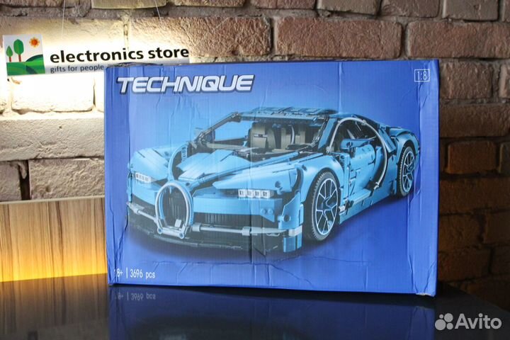 Конструктор Bugatti 3696 деталей аналог Lego