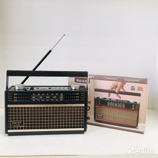 Радиоприемник 1926BT Bluetooth/USB/TF/FM/акб 18650