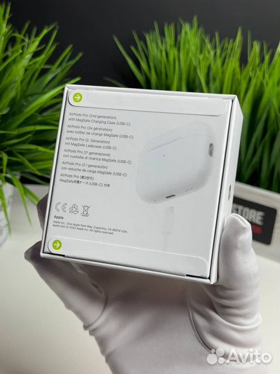 Airpods Pro 2 type C с адаптивным шумоподавлением