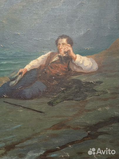 Картина Айвазовского, копия. Масло, холст