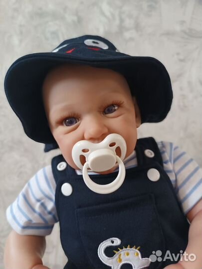 Новая Кукла реборн 55 см мягконабивная