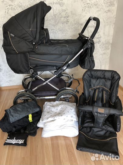 Коляска Emmaljunga Mondial duo combi 3 в 1