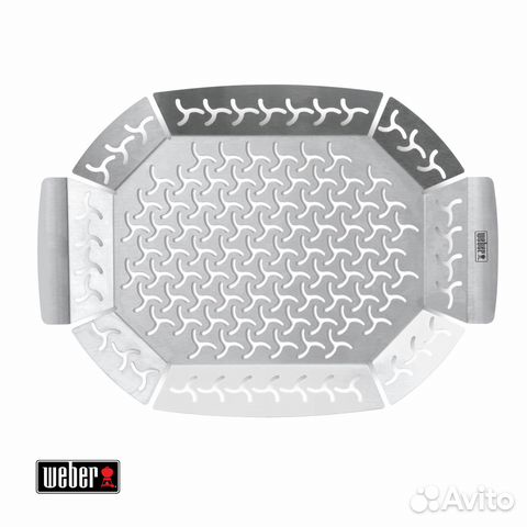 Противень для гриля перфорированный овальный weber