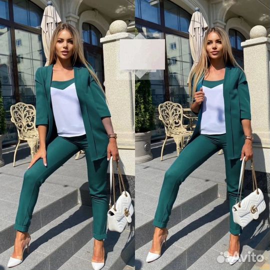 Костюм тройка 42р до 52р