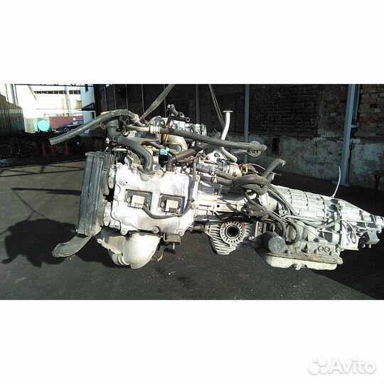 Двигатель двс с навесным subaru legacy BP5 EJ204 2