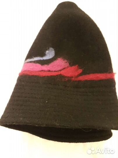 Панама-шерсть, шапка бини, перчатки удлинен.шерсть