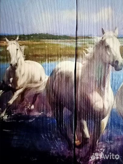 Картина на досках 