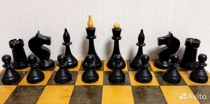 Шахматы СССР Деревянные Гроссмейстерские Большие
