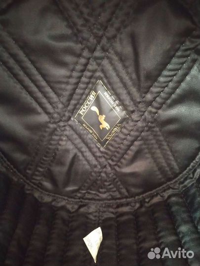 Норковая шапка мужская ушанка