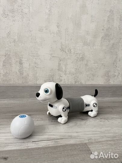 Интерактивная собака робот с мячиком
