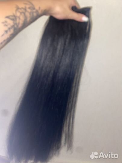 Биопротеиновые волосы на заколках 60-70см