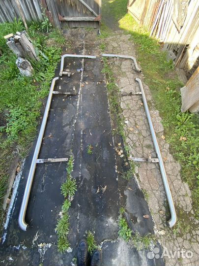 Декаротианые/защитные трубы на ford transit