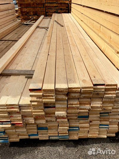 Доска обрезная 40х150х6000мм от производителя