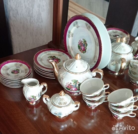 Набор столовой посуды на 6 персон новый