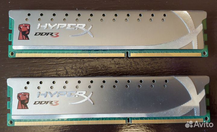 Модули памяти Kingston HyperX DDR3 dimm 2х2 Гб