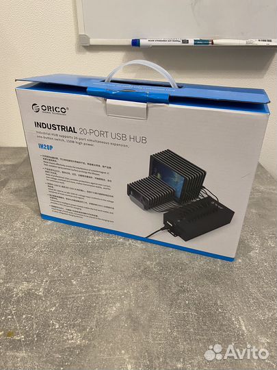 Концентратор USB 3.0 на 20 портов (IH20P-BK)