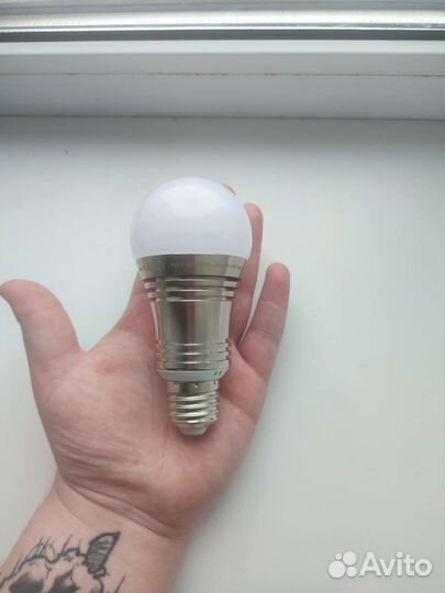 Лампочка RGB Bluetooth цена за 2