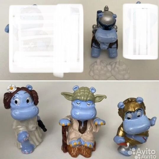 Киндеры фигурки старые