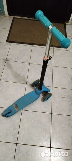 Самокат детский трехколесный бу