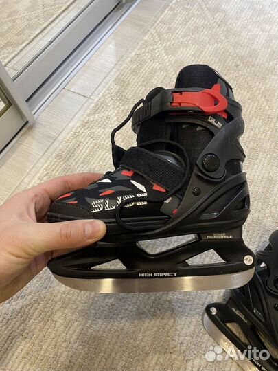 Коньки хоккейные детские