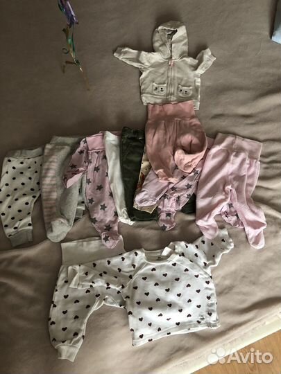 Вещи пакетом на девочку