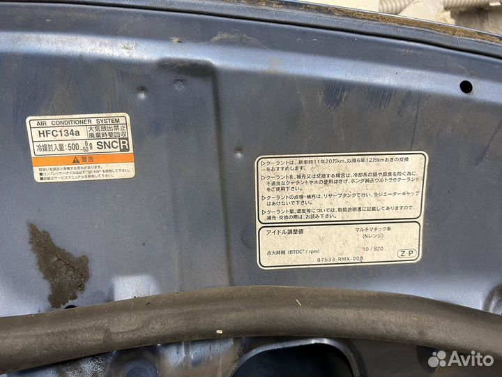 Капот honda civic 4d