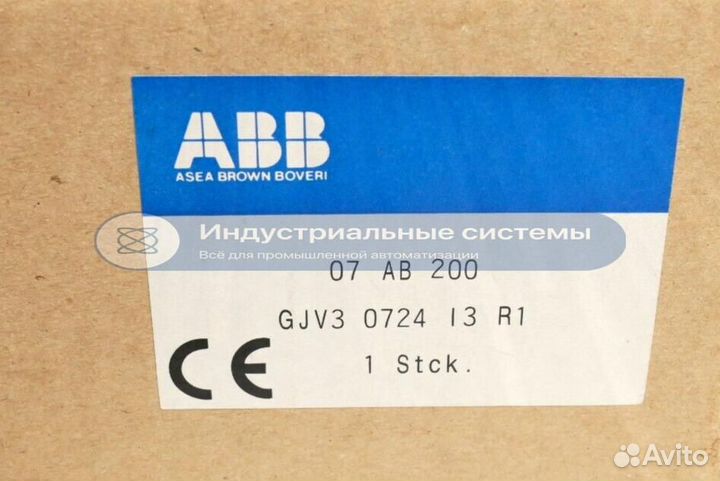 Плк ABB GJV3 0724 I3 R1