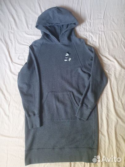 Платье худи uniqlo
