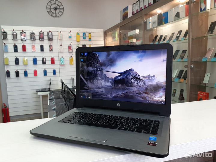 Игровой ноутбук HP core i3 5 серия 250ssd 2gb виде