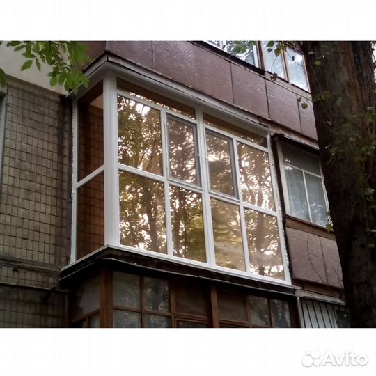 Балкон с отделкой и утеплением Рассрочка