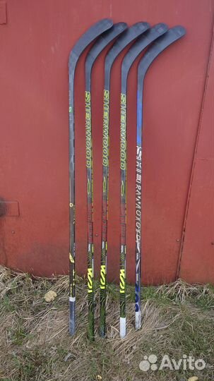 Клюшки хоккейные восстановленные Bauer, Sherwood