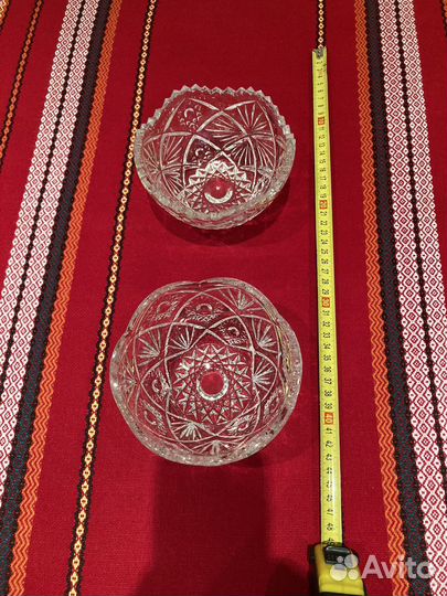 Салатницы хоустальные воемен СССР по 150 штука