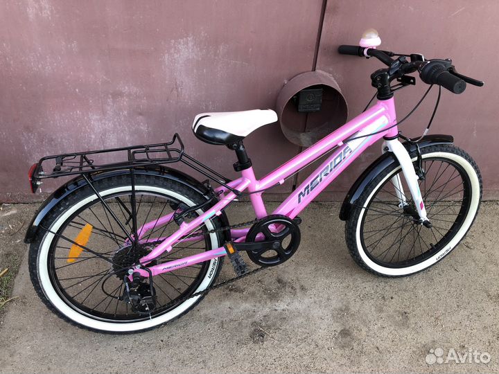 Детский велосипед Merida 20 для девочки