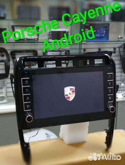 Porsche Cayenne магнитола Android с крутилками
