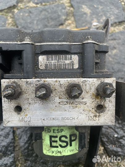 Блок ABS hyundai i 30 2007-2012
