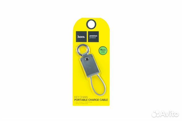 Брелок зарядка Hoco UPM19 USB - Micro USB Хоко