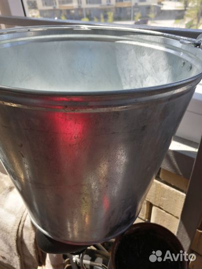 Ведро оцинкованное 12 литров