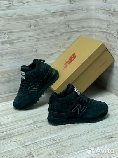 Кроссовки New Balance 574 Stone Island зимние