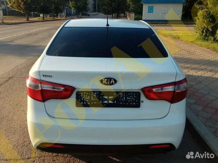 Задний бампер Kia Rio 3 2011+ PGU